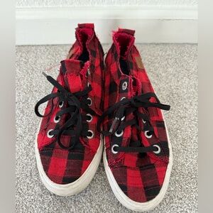 Plaid Sneakers